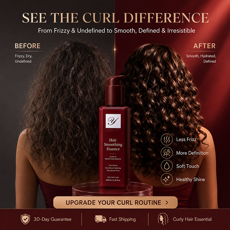 Pflegende Leave-in-Haarkur für frizziges Haar – mühelos glattes & stylisches Haar