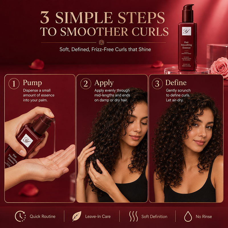 Pflegende Leave-in-Haarkur für frizziges Haar – mühelos glattes & stylisches Haar