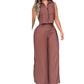 ⌛Zeitlich begrenztes Angebot-2-teiliges Set aus ärmellosem Oberteil und Hose für Damen