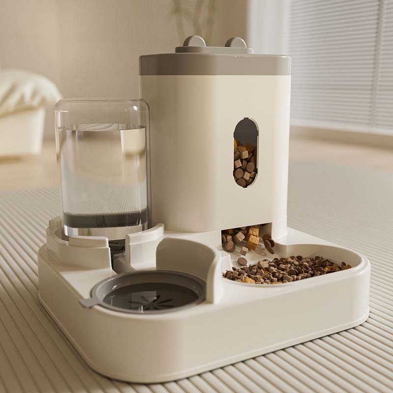 🐱 50% RABATT! 🍽️ 2-in-1 Automatischer Futter- & Wasserspender – Futter & Wasser in einem Gerät – Ideal für Hunde, Katzen & unterwegs 🔥💧