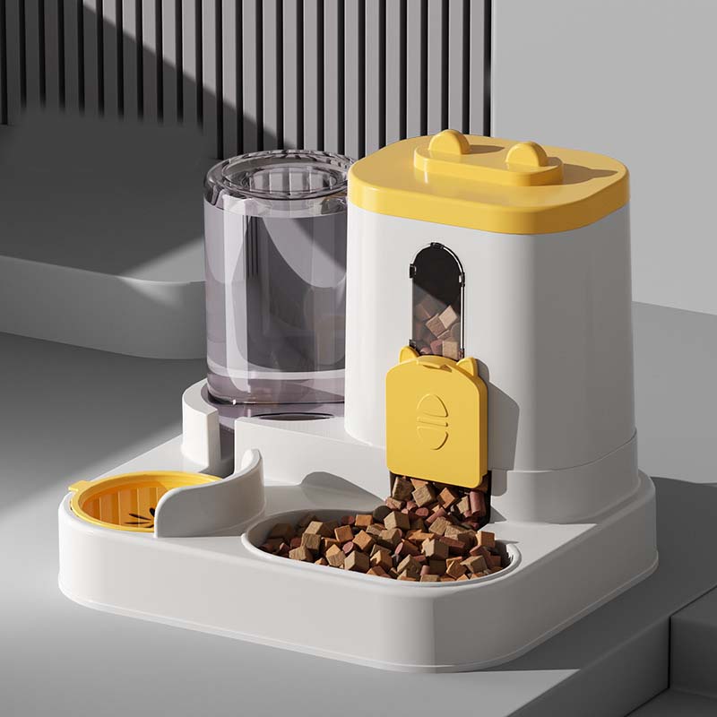 🐱 50% RABATT! 🍽️ 2-in-1 Automatischer Futter- & Wasserspender – Futter & Wasser in einem Gerät – Ideal für Hunde, Katzen & unterwegs 🔥💧