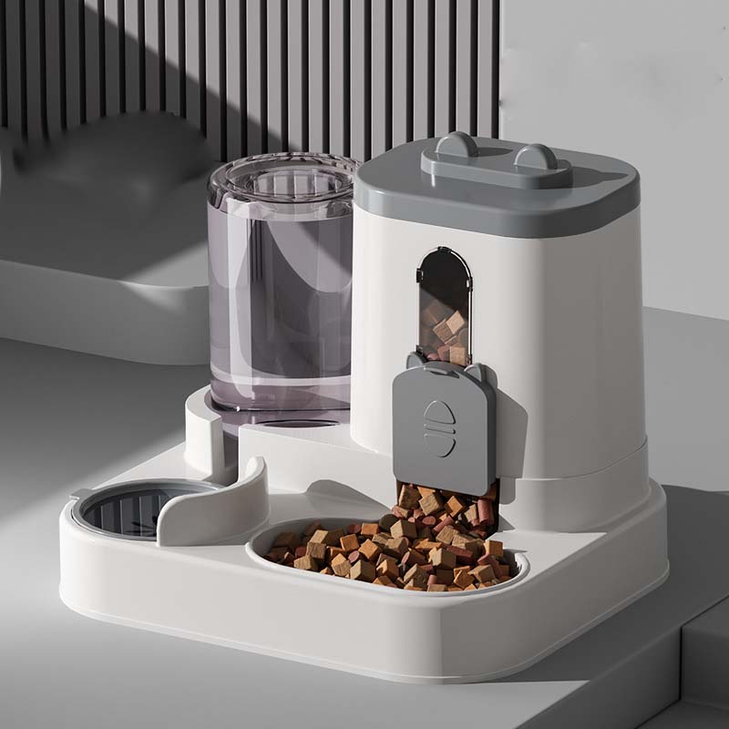 🐱 50% RABATT! 🍽️ 2-in-1 Automatischer Futter- & Wasserspender – Futter & Wasser in einem Gerät – Ideal für Hunde, Katzen & unterwegs 🔥💧