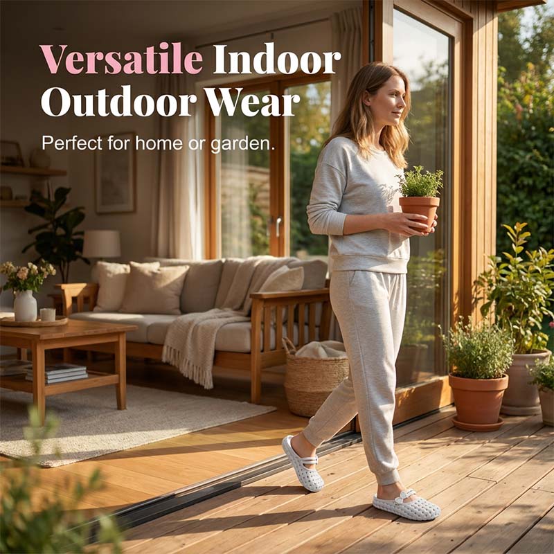 🌸 Damen Geschlossene Atmungsaktive Pantoletten – Leicht, bequem & vielseitig – Ideal für Alltag, Büro & warme Tage ☀️