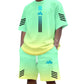📢📢40% RABATT !!⏰Herren Sommer T-Shirt & Shorts Zweiteiler-Set