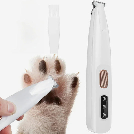 🐾✂️ Wasserdichter Pfotentrimmer für Haustiere – Leise, präzise & sicher – Ideal für sanftes Pflegeerlebnis zu Hause 🛁