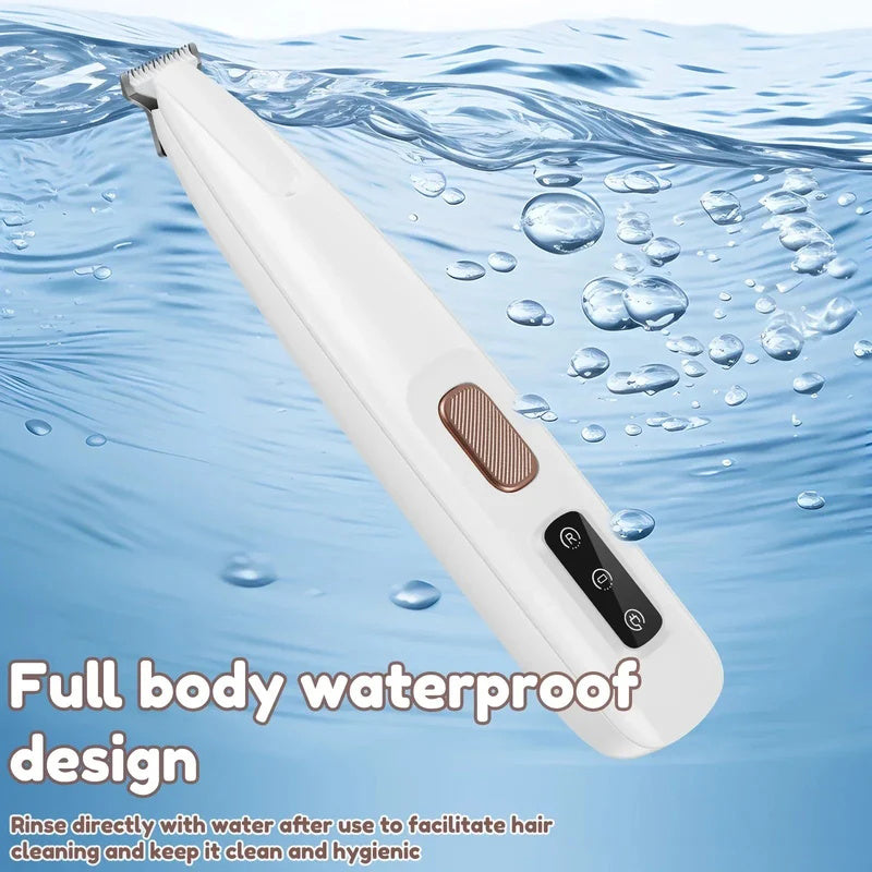 🐾✂️ Wasserdichter Pfotentrimmer für Haustiere – Leise, präzise & sicher – Ideal für sanftes Pflegeerlebnis zu Hause 🛁