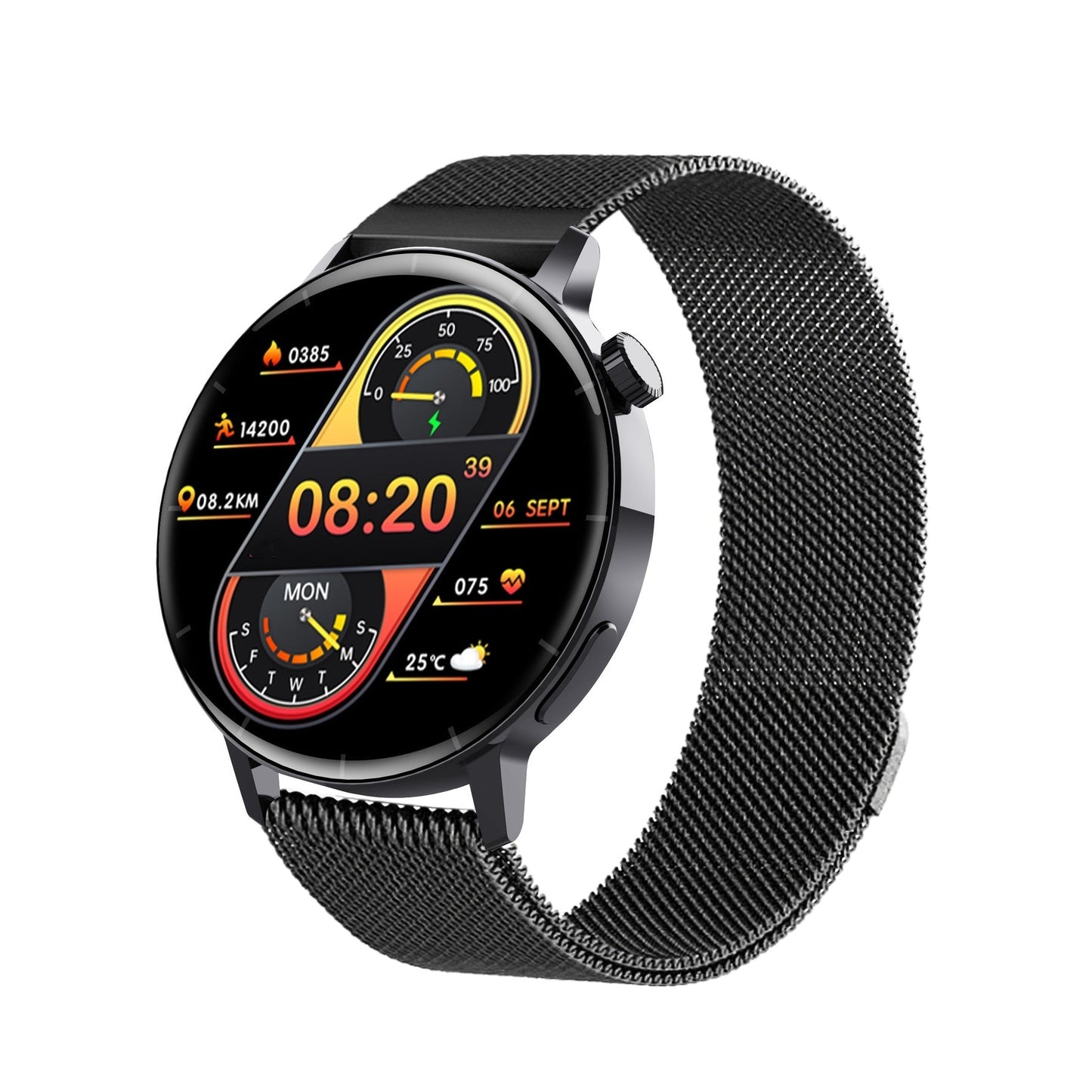 ⏰Multifunktionale Bluetooth-Smartwatch zur Gesundheitsüberwachung