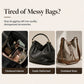 👜 ✨ Damen Bucket Bag – Kompakt, Kordelzugverschluss & vielseitiger Stil – Perfekt für mühelos elegante Looks von Tag bis Nacht 🌙