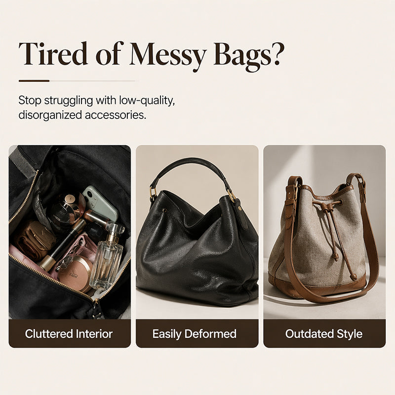 👜 ✨ Damen Bucket Bag – Kompakt, Kordelzugverschluss & vielseitiger Stil – Perfekt für mühelos elegante Looks von Tag bis Nacht 🌙