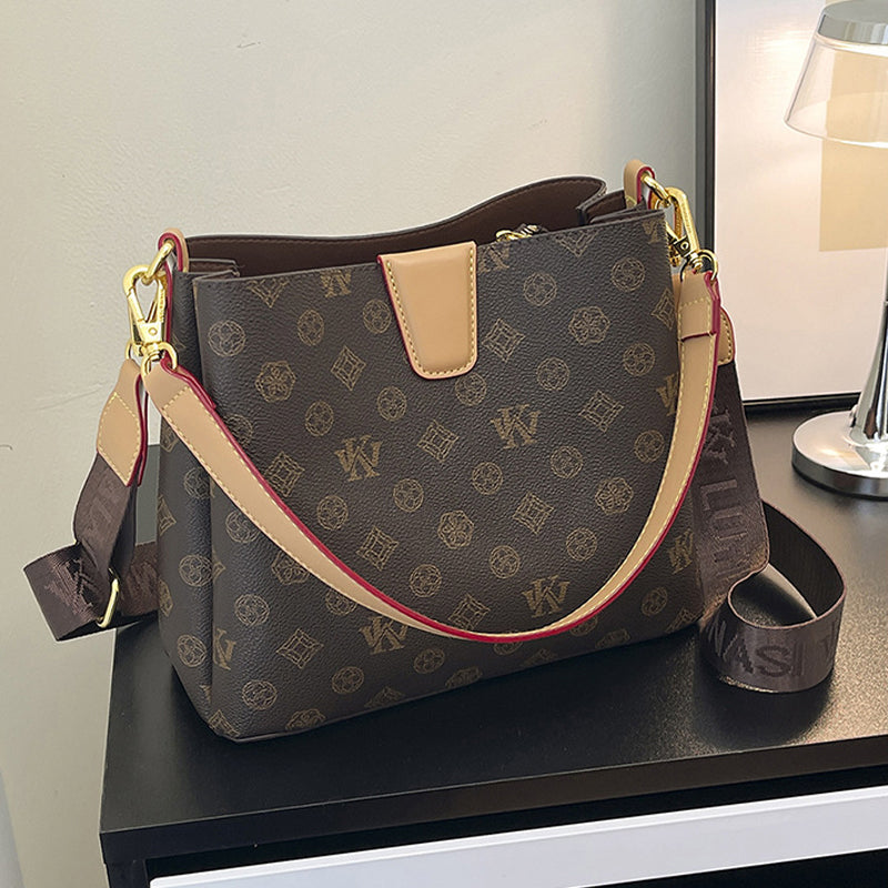 👜 ✨ Damen Bucket Bag – Kompakt, Kordelzugverschluss & vielseitiger Stil – Perfekt für mühelos elegante Looks von Tag bis Nacht 🌙