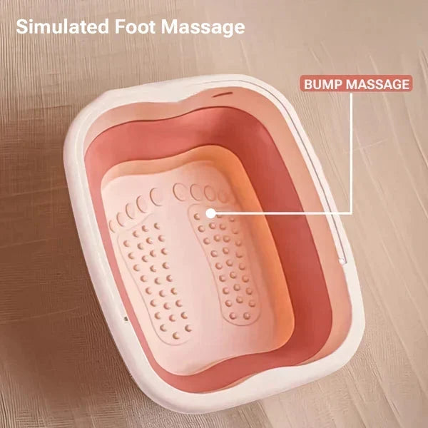📢📢50 % Rabatt!! ⏰✨Faltbares Fußbad mit Massagefunktion – Entspannung beim täglichen Fußbad, schonende Pflege für Ihre Füße🌙💆