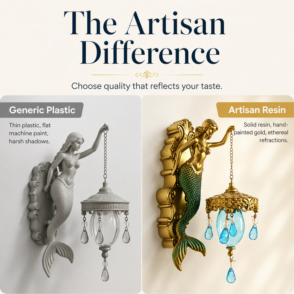 🧜‍♀️✨ 50% RABATT! Vintage Meerjungfrau Wandleuchte – Maritimes Design, nostalgischer Charme & stimmungsvolles Licht – Perfekt für Flur, Bad & nautische Dekoration 🏮🌊