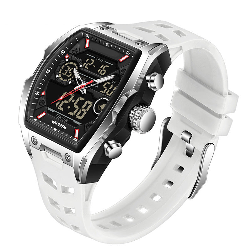 ⌚ 50% RABATT!✨ Herren Dual-Display Sportuhr mit Leuchtzifferblatt 🏃