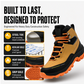 👟 50% RABATT! 🏗️ Sicherheitsschuhe mit Stahlkappe & Durchstichschutz – Mesh + Kunstleder, rutschfeste Sohle – Ideal für Baustelle & Werkstatt 💪