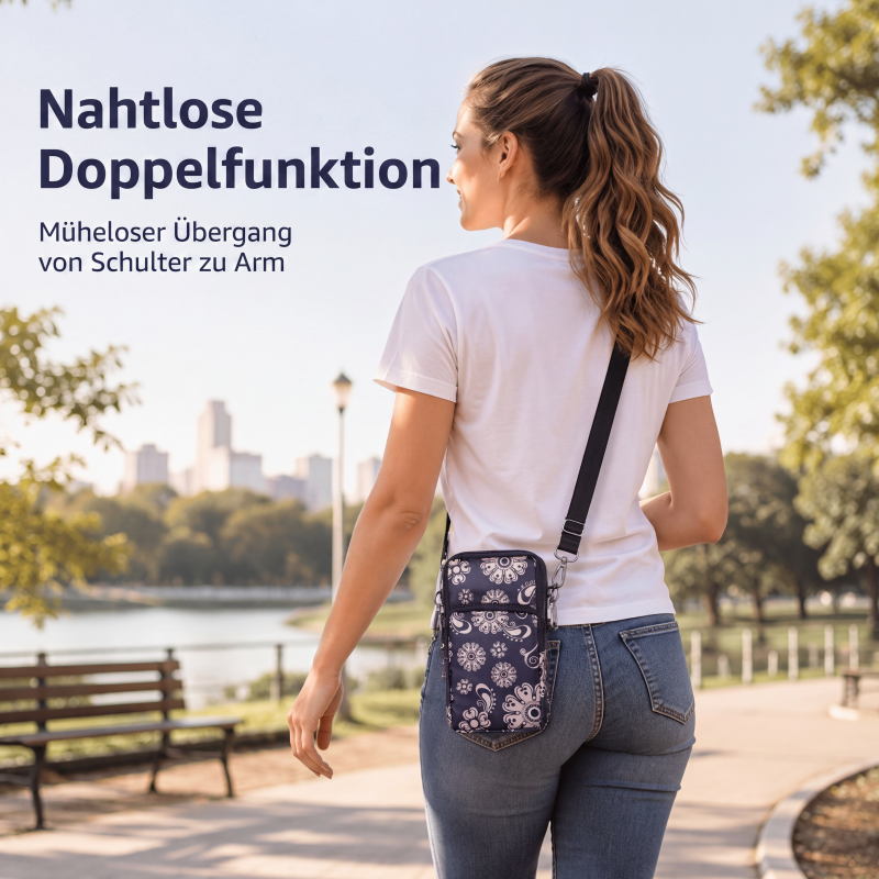 Bedruckte Sport-Armbandtasche & Umhängetasche