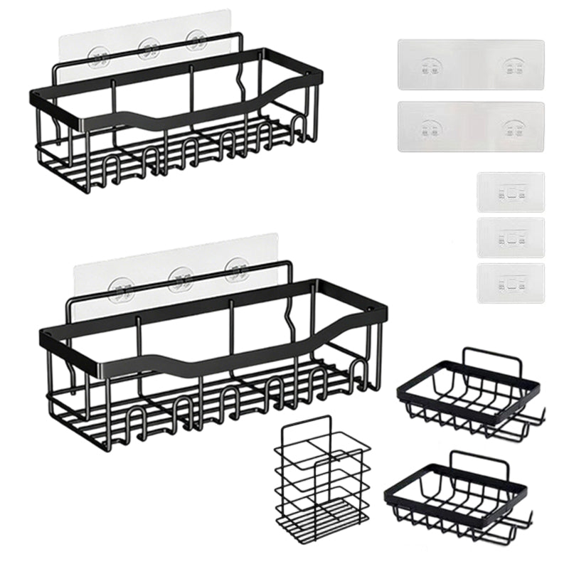 Bohrfreies Badezimmerregal-Set
