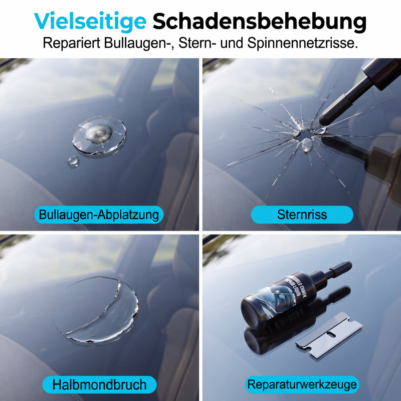 📢📢50% RABATT !!⏰Erweitertes DIY-Reparaturset für UV-Harzglas