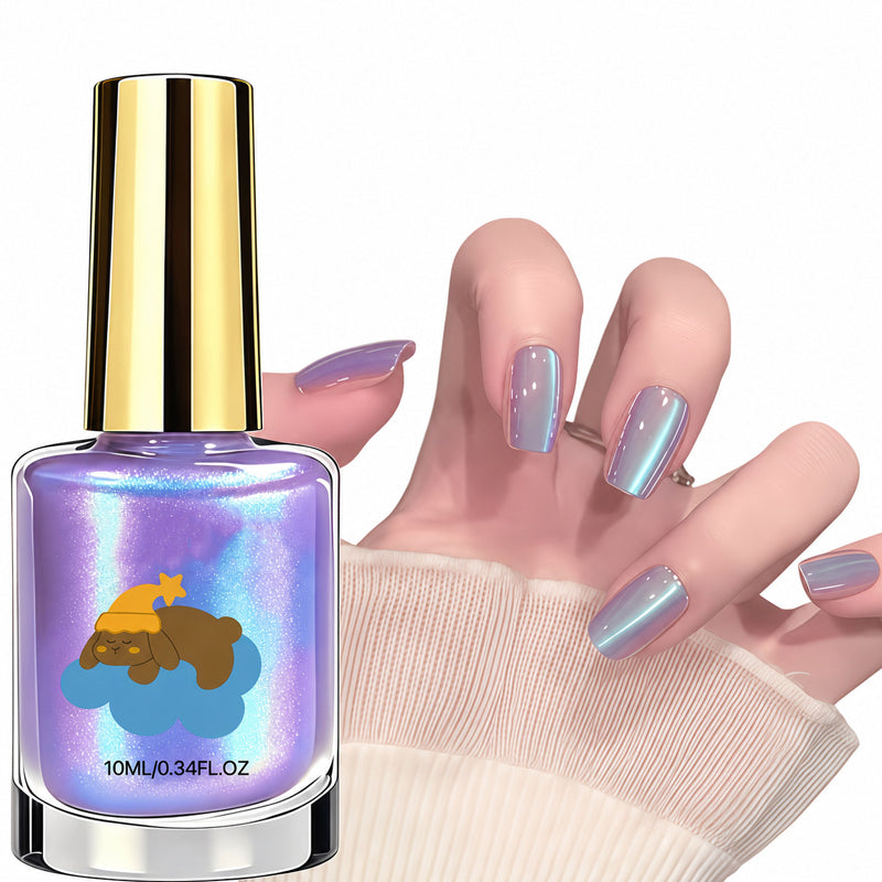 Glitter Aurora Cat Eye Gel Polish