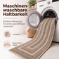 Elegante gewebte Läuferteppich