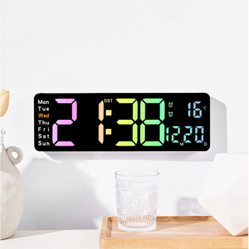 🌈 Bunter LED Digital-Wecker