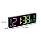 🌈 Bunter LED Digital-Wecker
