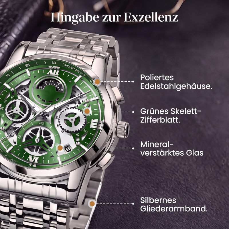 Klassische Quarzuhr für Herren🕰️