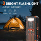 🔋 50% RABATT! ☀️ Solar-Powerbank 20000mAh mit LED-Taschenlampe – Solarladefunktion, hohe Kapazität & helles Licht – Ideal für Outdoor, Camping & Notfälle 🔦