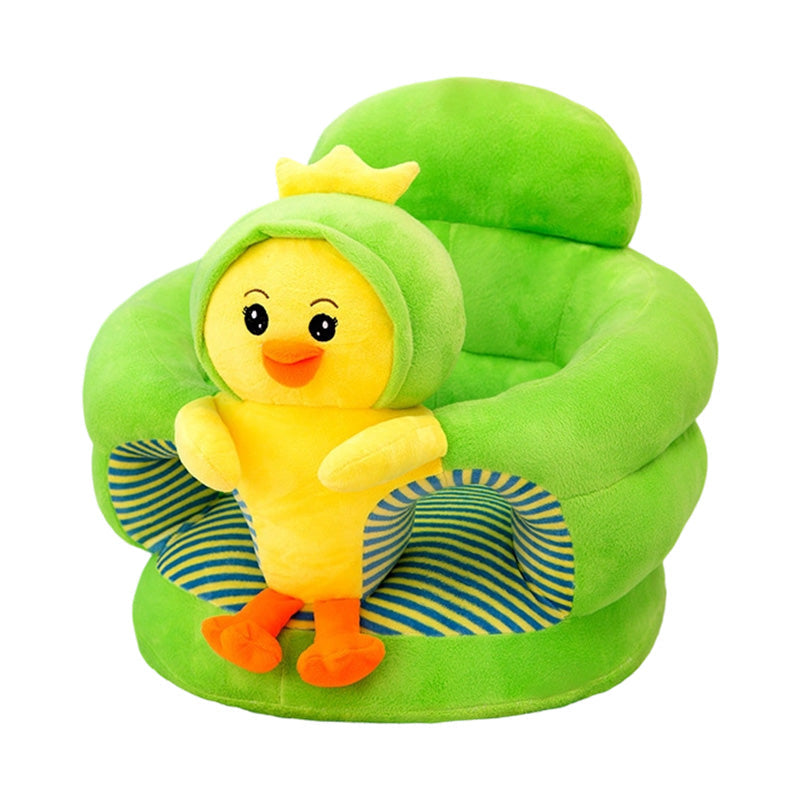 🐻  Cartoon‑Baby‑Stützsofa – Anti‑Roll‑Sitz mit stabiler Rückenlehne & weichem Plüsch – Perfekt für Kleinkinder zum Spielen & Entspannen ✨