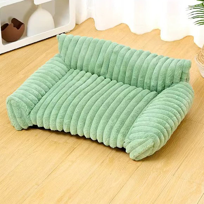 🛋️ 50% RABATT! 🐾 Gemütliches Sofa-Haustierbett – Weich, stützend & kuschelig – Perfekt für Hunde & Katzen zum Entspannen im Wohnzimmer ✨