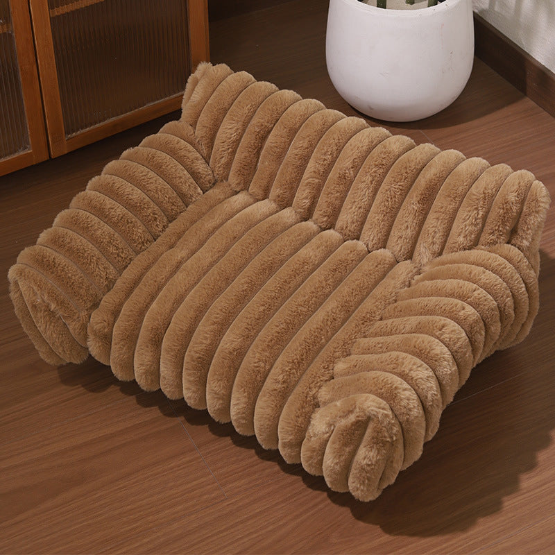 🛋️ 50% RABATT! 🐾 Gemütliches Sofa-Haustierbett – Weich, stützend & kuschelig – Perfekt für Hunde & Katzen zum Entspannen im Wohnzimmer ✨
