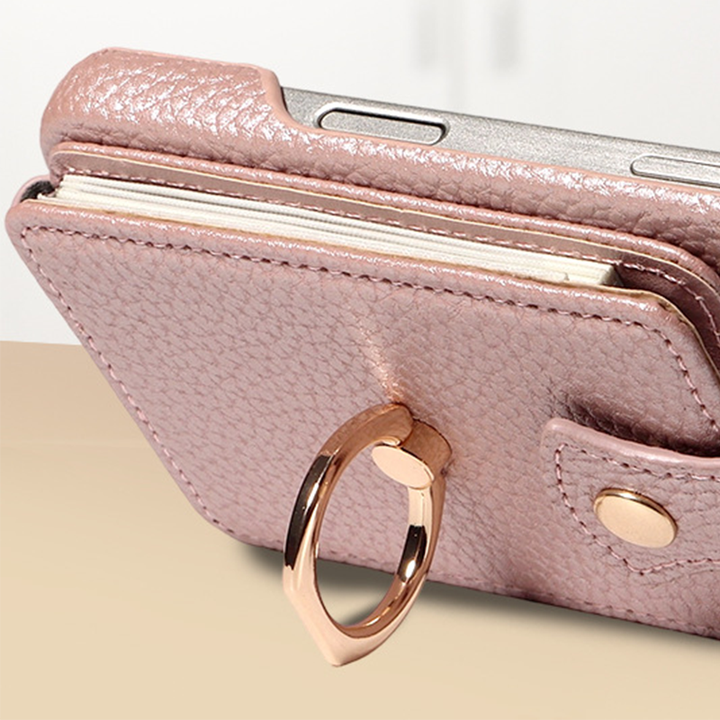 👜🔒 Crossbody-Geldbörsen-Handyhülle – RFID-Schutz, Fächergeldbörse, abnehmbarer Riemen & Litschi-Muster PU-Leder. Über 19.362 stilvolle & sichere Träger!✨