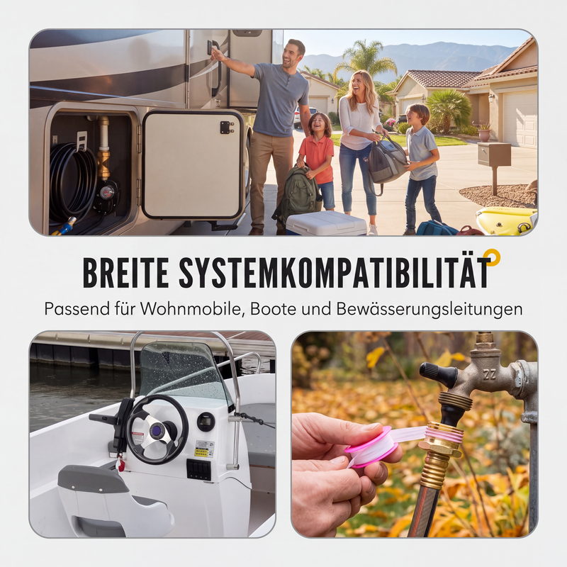 🔧 50% RABATT! ⚙️ Abgasadapter aus Messing – Hochleistung & für Wohnmobil‑Rohre ✨