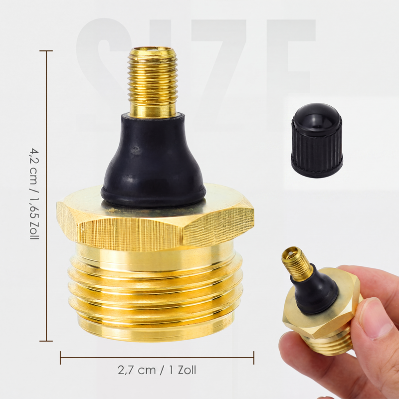 🔧 50% RABATT! ⚙️ Abgasadapter aus Messing – Hochleistung & für Wohnmobil‑Rohre ✨