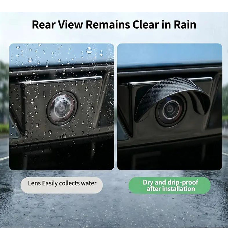 🚗 Regen-Schutzblende für Rückfahrkamera – Universell, wetterfest & einfach montiert ✨