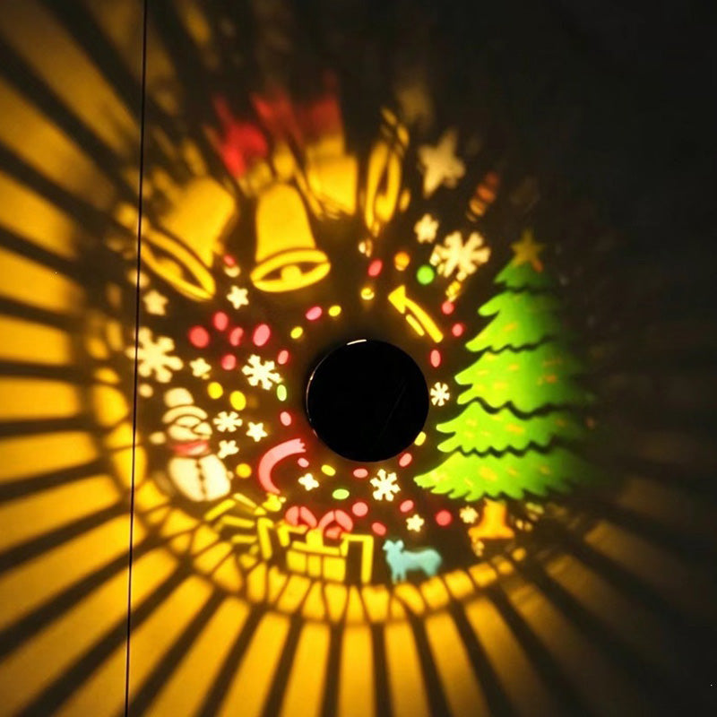 🎄 Solar-Wandleuchte für Weihnachtsdeko – wetterfest & kabellos für Garten, Balkon & Terrasse