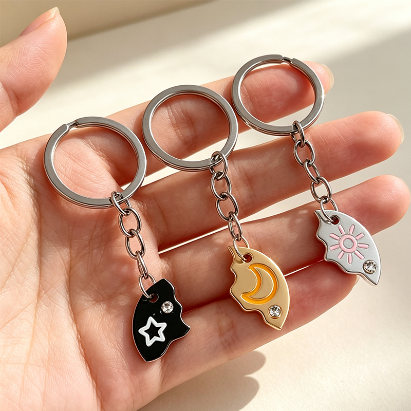 💝 3-teiliges Freundschafts-Schlüsselanhänger-Set