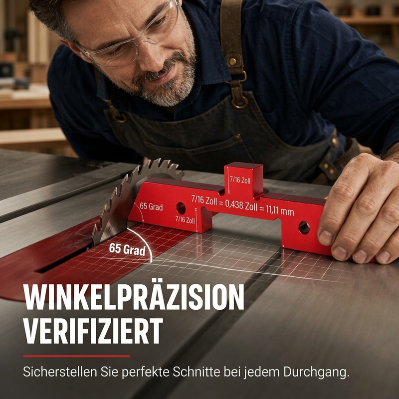 🪵 Einstellblöcke für Holzarbeiten – Aluminium, präzise & schnelle Kalibrierung ✨