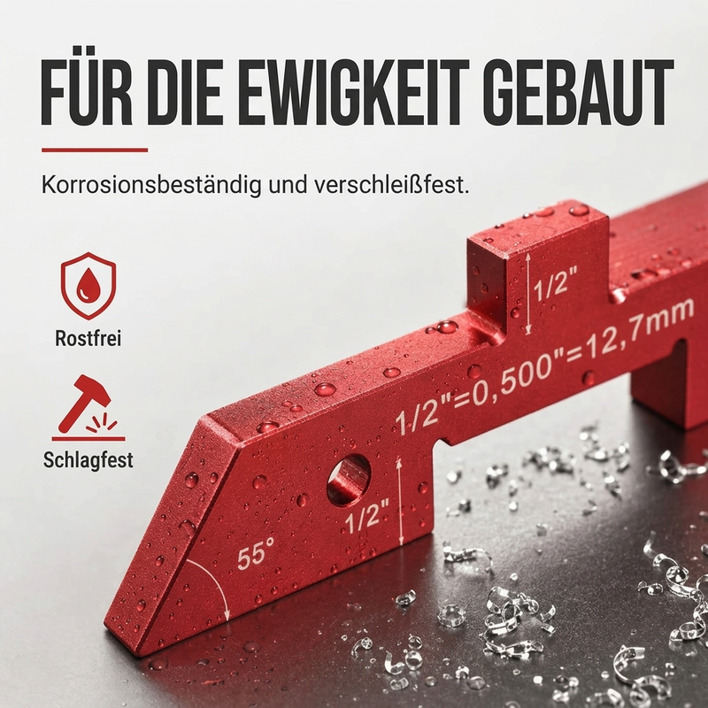 🪵 Einstellblöcke für Holzarbeiten – Aluminium, präzise & schnelle Kalibrierung ✨