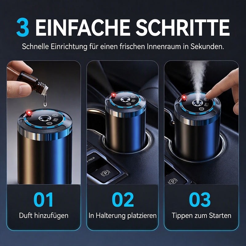 📢📢40% RABATT !!⏰Intelligenter Auto-Aromatherapie-Diffusor