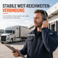 ⏰Drahtloses Bluetooth-Headset für Callcenter mit ENC-Umgebungsgeräuschunterdrückung und automatischer Kopplung für Kundenservice und Lkw-Fahrer