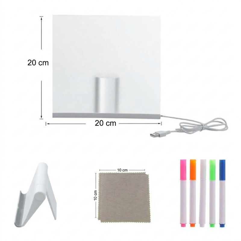 ✨ Leuchtende Maltafel für Kinder – LED, wiederverwendbar & Nachtlicht ✨