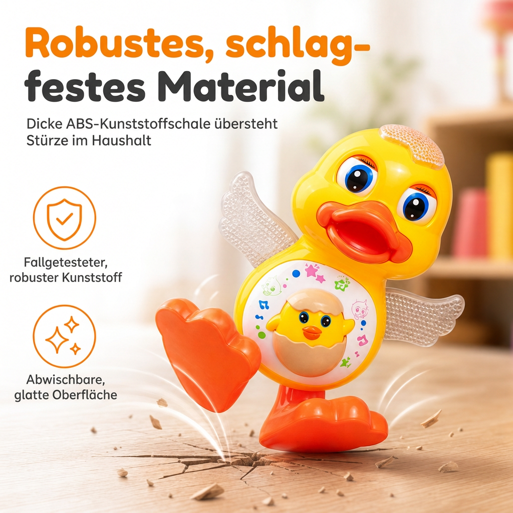 Elektrisches singendes und tanzendes Enten-Spielzeug