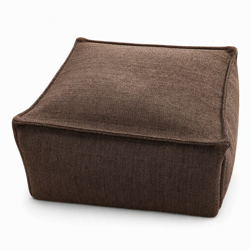 📢 50% RABATT! 🧺 Aufbewahrungs-Pouf-Hülle – Großer Reißverschluss, waschbar & 45x45x23cm ✨