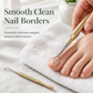 ⏰ Edelstahl-Nagelzange für eingewachsene Nägel & Nagelhaut – Maniküre-Set mit Hautzange & Nagelknipser