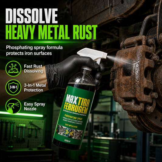 3-i-1 Rostborttagare & Fosfateringsmedel för metall (500 ml)