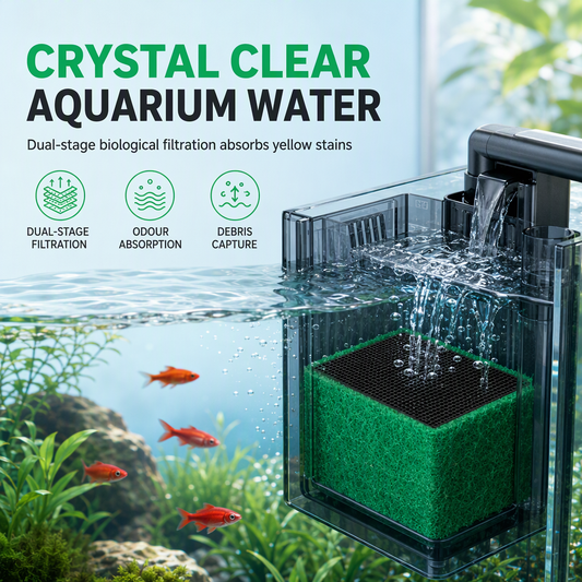 🐟 Aktivkohlefilter-Würfel zur Reinigung von Aquarienwasser