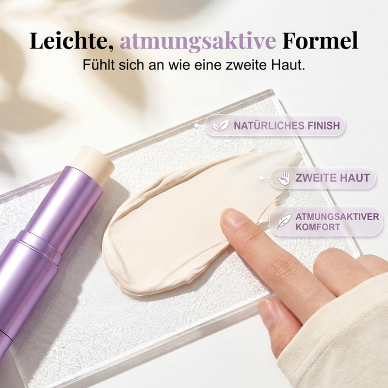 ✨ 2-in-1 Foundation-Stick – Farbwechselnd & perfekte Deckkraft ✨