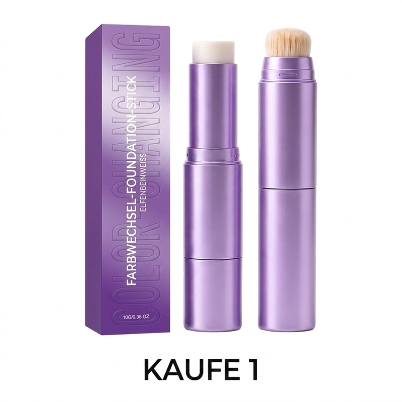✨ 2-in-1 Foundation-Stick – Farbwechselnd & perfekte Deckkraft ✨