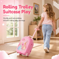 🎀Schminkkoffer mit Spiel-Schminktisch für Kinder – Tragbares Rollenspiel-Set für Mädchen