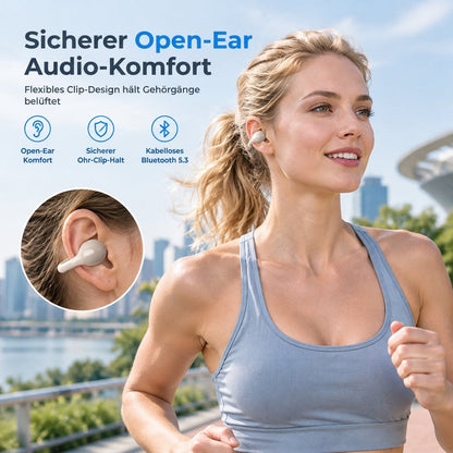 ⏰Offene Ohr-Clip-On kabellose Bluetooth-Kopfhörer für Sport